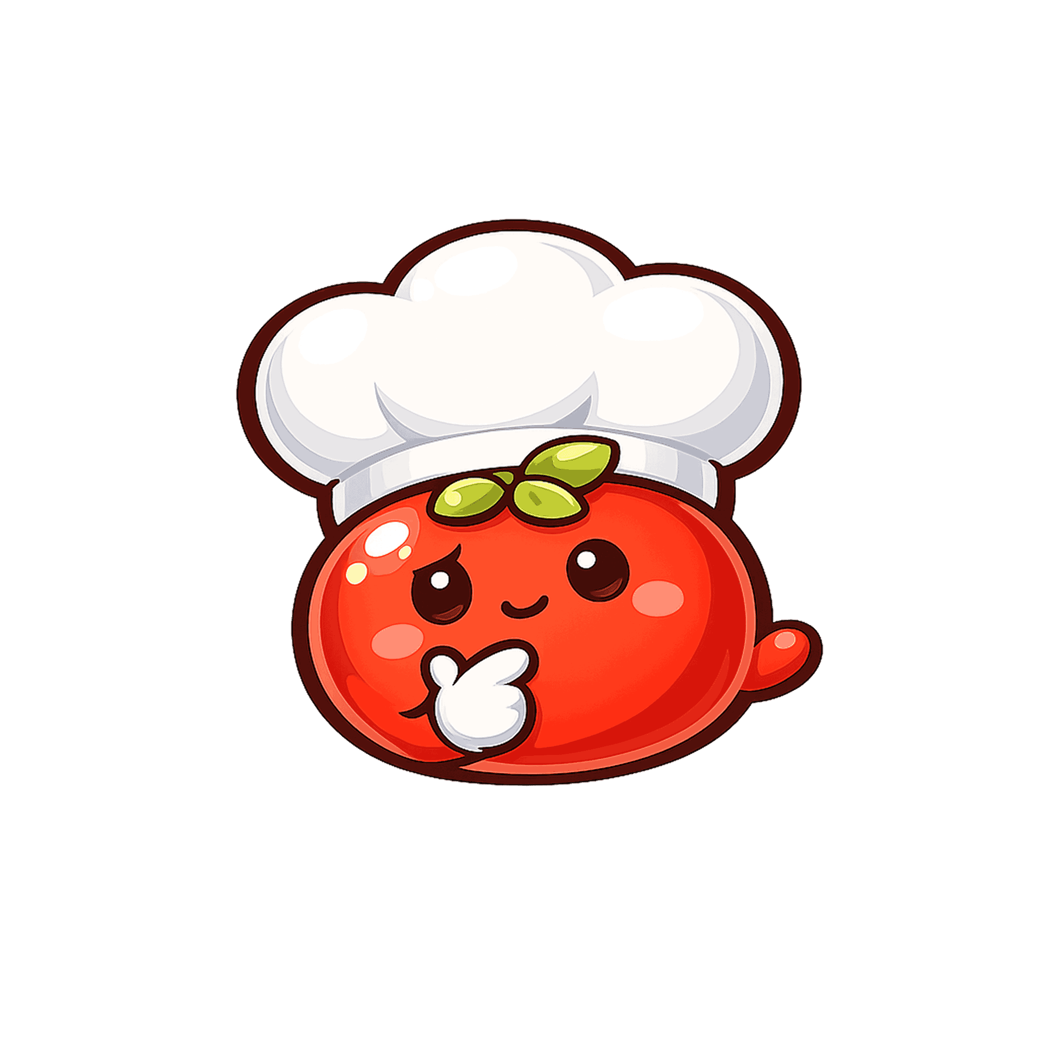ActuallyCook mascot thinking